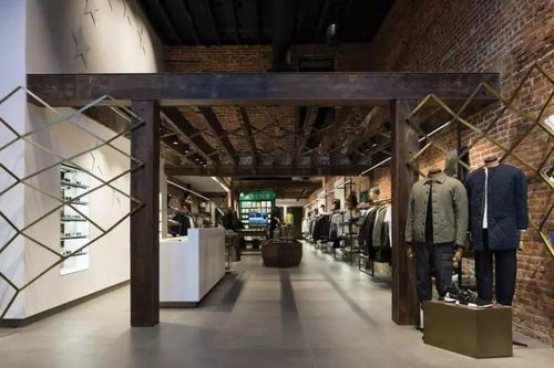 乔治敦UBIQ男士运动鞋与服装零售店面设计理念